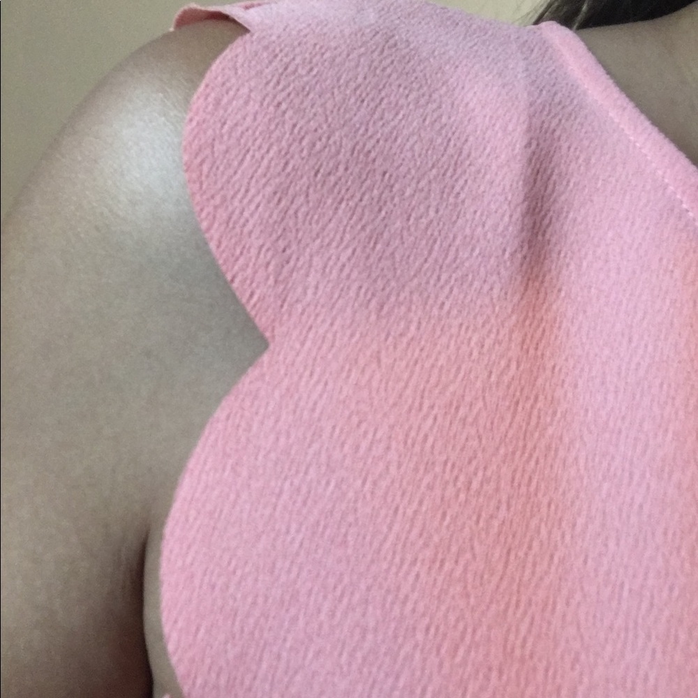 Lightweight pretty coral dress - Picture 3 of 4